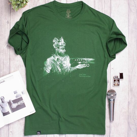 King Tubby The Father of Dub t-shirt | green