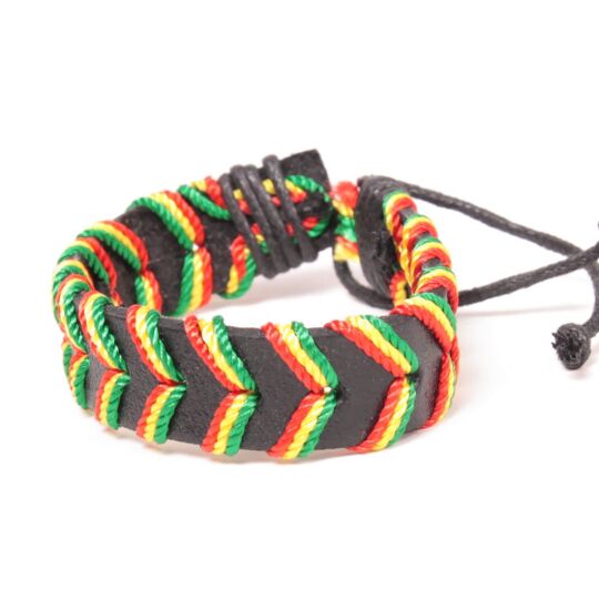 Rasta Reggae thong bracelet - 116