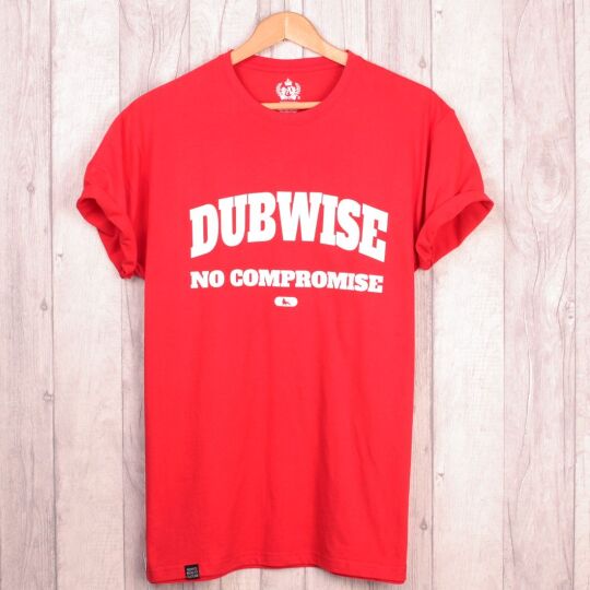 Dubwise No Compromise red t-shirt