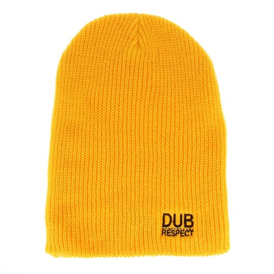 Beanie hat Dub Respect | yellow