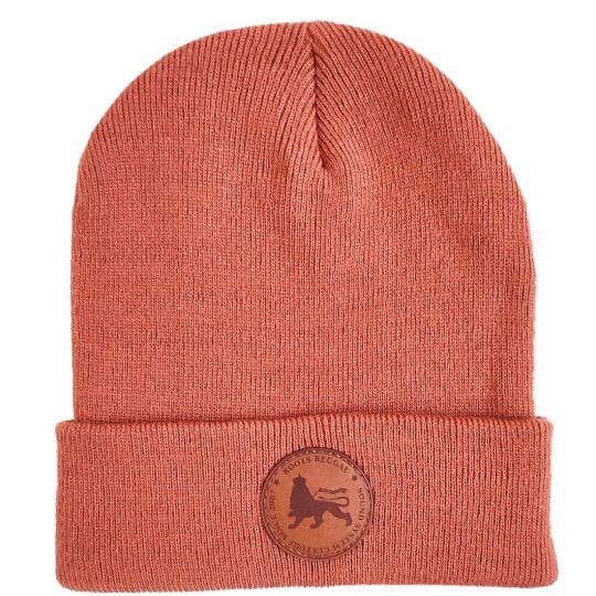 Beanie winter hat  Docker cap with Roots Reggae label rusty