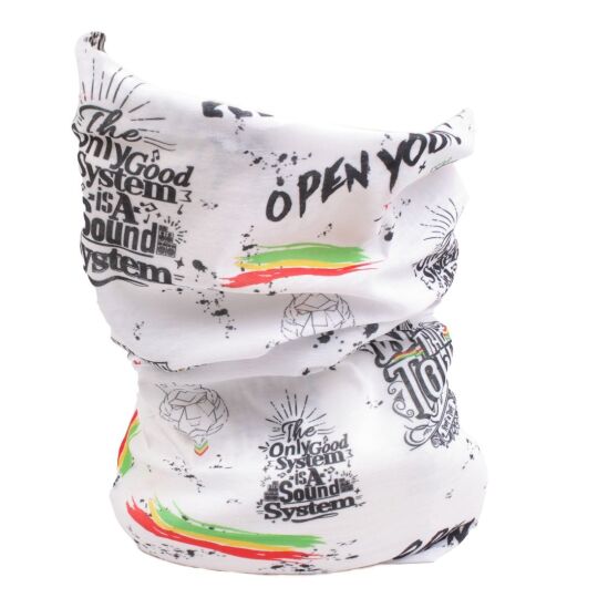 Multifunctional scarf Neck Tube  |  Reggae sentences