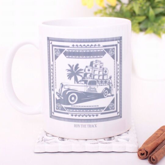 Run The Track | Roots Shack Coffee Mug or Tea Cup 330 ml