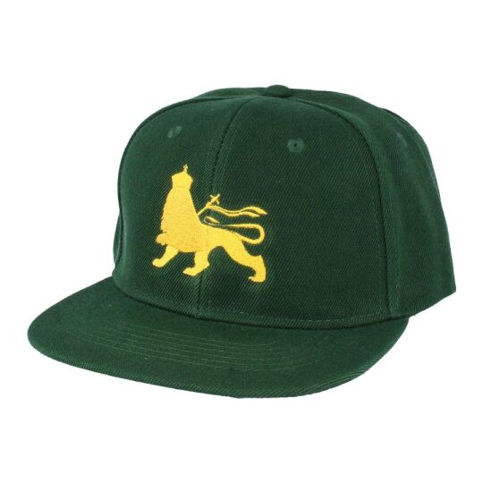 Lion of Judah snapback cap | Green