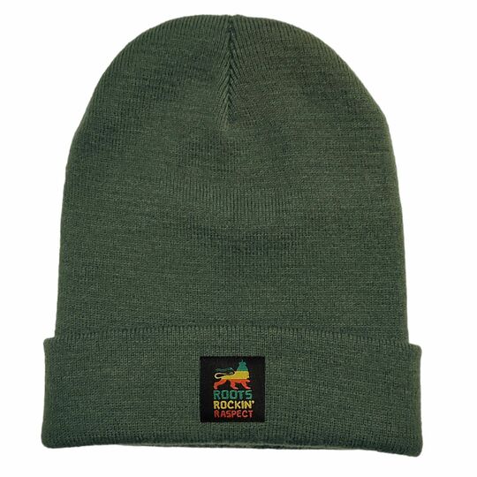 Beanie winter hat Docker cap Roots Rockin' Raspect | olive