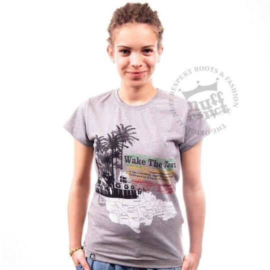 Wake The Town ladies tshirt - Nuff Respekt