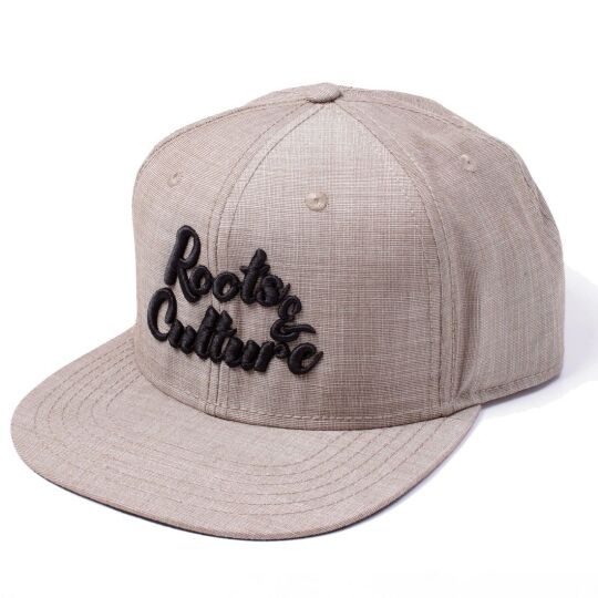 Roots & Culture snapback cap | Beige