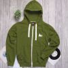 DubLion unisex Zip Hoodie | olive