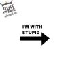 I'm with stupid button