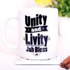 Unity and Livity Jah Bless Coffee Mug or Tea Cup 330 ml