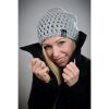 Light gray handmade hat