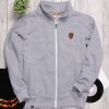 Track jacket DubLion | gray melange