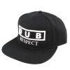 Dub Respect snapback cap | Black