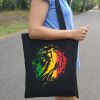 Jah Lion Rasta Tote Bag
