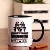 Dub Wise No Compromise Coffee Mug or Tea Cup 330 ml