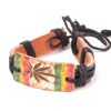 Bransoletka - Weed / Rasta