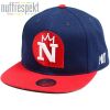 Nuff Wear snapback cap - Navy & Red