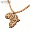 Wood necklace - Africa Unite