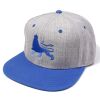 Lion of Judah snapback cap | Grey & Blue