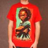 T-shirt Rasta Baby - Stand Firm - czerwony