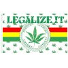 Legalize It  Rasta color flag 150 x 90
