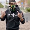 Open Your Eyes Rebel for Real Hoodie | Graphite mellange
