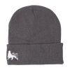 Fisherman winter hat Docker cap Lion of Judah | gray