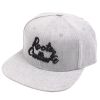 Roots & Culture snapback cap | Heather grey