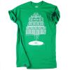 T-shirt Vinyl & Sound System wall Maniac | zielony