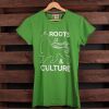 Damski tshirt Roots & Culture | Zielony