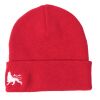 Fisherman winter hat Docker cap Lion of Judah | red