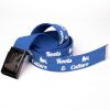 Roots & Culture Lion print belt - blue