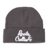 Fisherman winter hat Docker cap Roots and Culture | gray