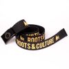 Pasek Roots & Culture print - czarny