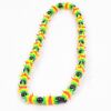 Rasta glow in the dark Necklace