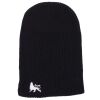 Czapka zimowa beanie Lion of Judah | czarna