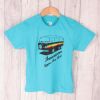 Koszulka dziecięca | Jamaican Reggae Bus Ride - turkus