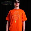T-shirt Nuff Lion Roots Wear 01213 - orange