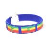 Wsuwana bransoletka - blue / rasta
