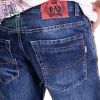 Spodnie jeansowe Nuff Respekt Rasta - Regular Dark blue
