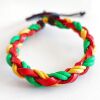 Rasta Reggae thong bracelet 0422