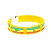 Wsuwana bransoletka - yellow / rasta