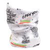 Multifunctional scarf Neck Tube  |  Reggae sentences