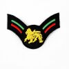 Naszywka Rasta - styl wojskowy