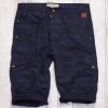 Rasta Cargo navy camo shorts