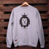 Strictly Roots | Dub Lion gray crewneck