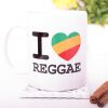 I Love Reggae Coffee Mug or Tea Cup 330 ml
