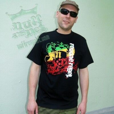 Reggae Rebel - Nuff Respekt rasta tee