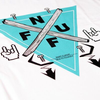 Nuff Wear T-shirt - Manufacture 0114 - white