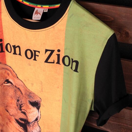 Lion of Zion Rasta t-shirt